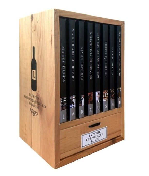 La petite bibliothèque du vin. Avec 8 livres