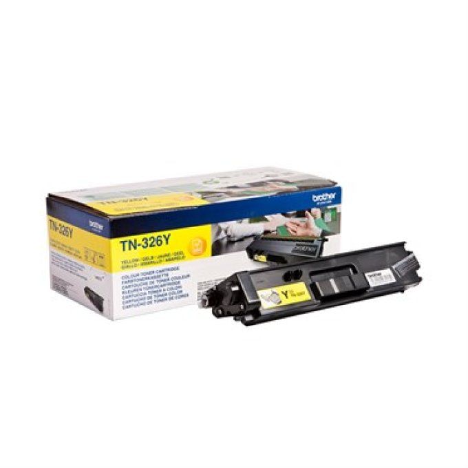 BROTHER Cartouche Toner TN326Y Jaune 3500 pages