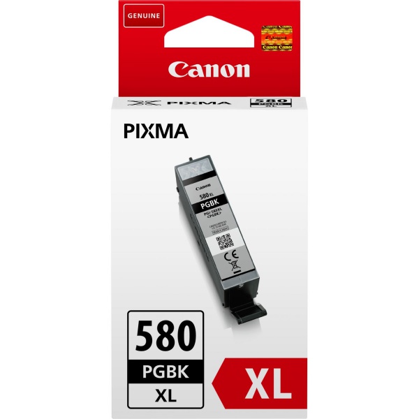 CANON Cartouche encre PGI-580PGBKXL Noir Pigmenté 18,5ml