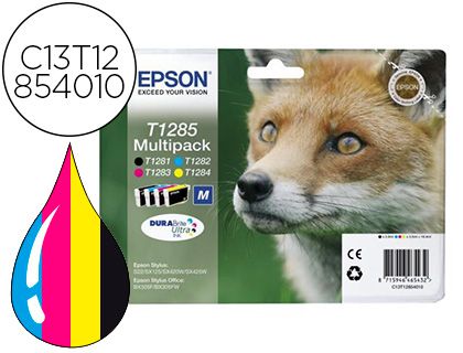 Cartouche d'encre Epson T 1285 4 couleurs