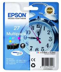 EPSON Multipack Réveil Encre 3 couleurs N027-10,8ml