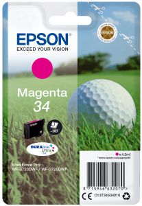 EPSON Cartouche Golf 34 Encre Durabrite Magenta 4,2ml