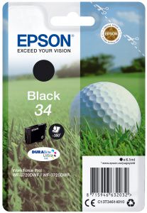 EPSON Cartouche Golf 34 Encre Durabrite Noir 6,1ml