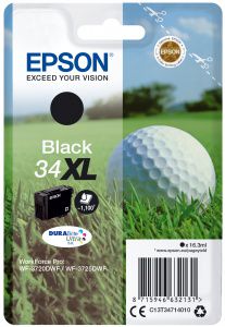 EPSON Cartouche Golf 34XL Encre Durabrite Noir 16,3ml