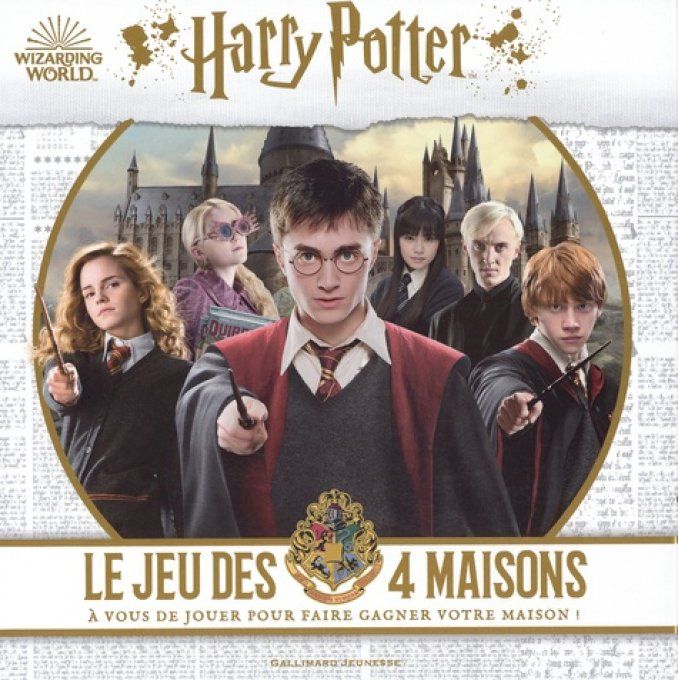 Harry Potter - Le Jeu des 4 Maisons. A vous de jouer pour faire gagner votre maison !