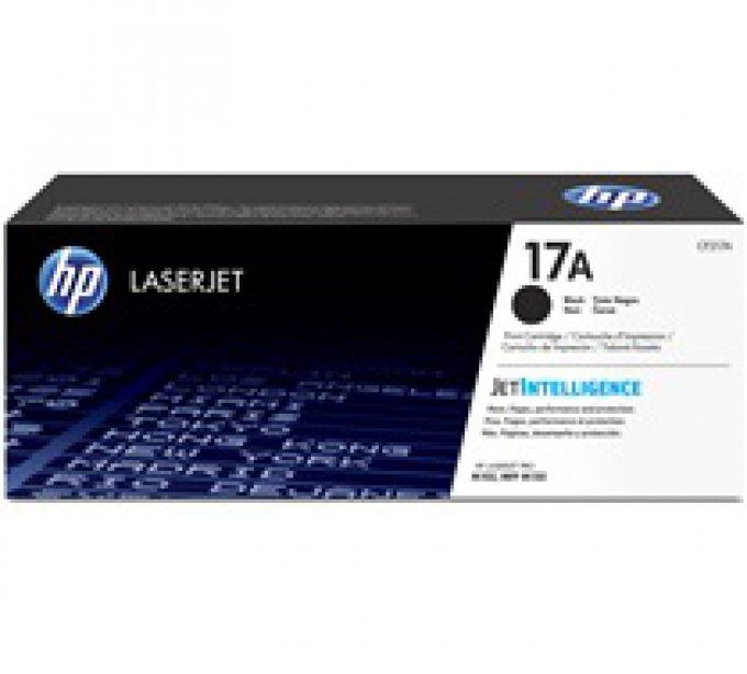 HP Cartouche de toner HP 17A LaserJet noir 1600 pages