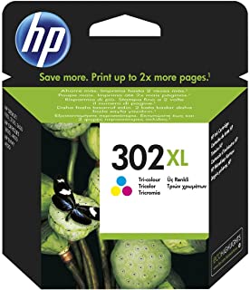 HP 302 XL Cartouche d'encre d'origine grande capacité couleurs 