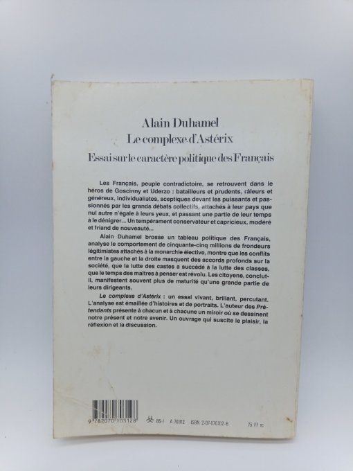 DUHAMEL Alain   Le complexe d'Astérix