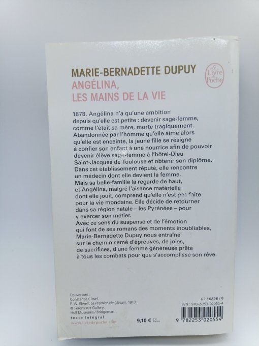 DUPUY Marie-Bernadette  Angélina les mains de la vie