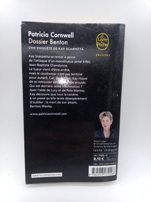 CORNWELL Patricia  Dossier Benton