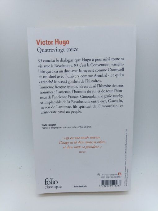 HUGO Victor   Quatrevingt-treize