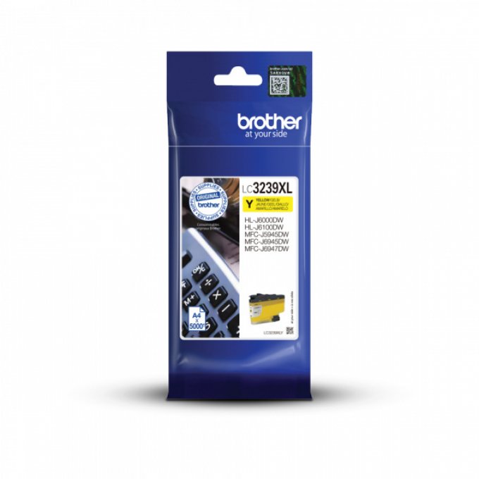 BROTHER Cartouche encre LC3239XLY Jaune 5 000 pages 