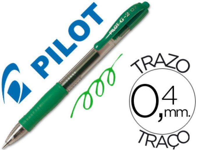 Stylo-bille PILOT g2 7 écriture moyenne 0.4mm 