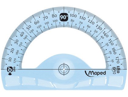 MAPED Rapporteur maped flex 180 degrés base 12cm incassable.