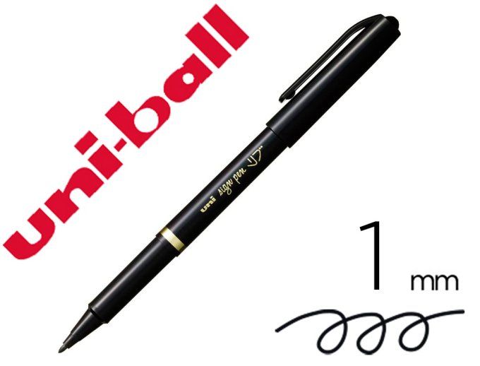 Feutre UNI-BALL  sign pen  pointe feutre nylon ogive largeur trace 1mm 